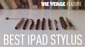 What is the best iPad stylus?