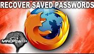 How to Recover Saved Passwords in Firefox - MindPower009