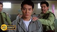 Jet Li beats the guards and escapes from prison / Romeo Must Die (2000)