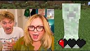 I Forced My Mum To Play Minecraft...