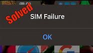 Sim Failure On iPhone Fix