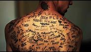 Back tattoo world record filled with celebrity signatures