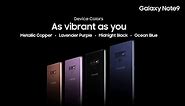 Samsung Galaxy Note 9 - Device Colors