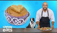 DIY Peanut Butter & Banana Dog Cupcakes for Mother's Day | Chewy Eats