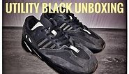 Utility Black Yeezy 700 Unboxing quick review & Flash test .