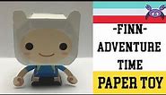 How to Make a Finn " Adventure Time " Paper Toy ( Papercraft ) (free template) by Gus Santome