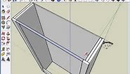 Sketchup Tutorial: Drawing a Simple Bookcase