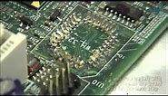 Removing a Soldered PLCC EEPROM without expensive tools