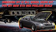 Unboxing my 5th Gen Honda Prelude All Wheel Drive Kit
