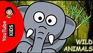 Learn Wild Animals Names and Sounds with Actual Pictures - YouTube Kids