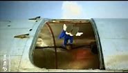 Sonic dies jump off the plane