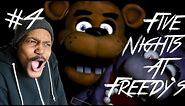 Five Nights At Freddy's - Walkthrough [4] NIGHT 4 COMPLETE! (NIGHT 5 PREVIEW!!) U MAD BRO?