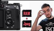 SONY - How to record RAW + Jpeg to different cards