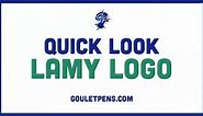 LAMY logo Fountain Pen: Quick Look - The Goulet Pen Company