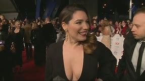 Kelly Brook hoping for success for Celebrity Juice at NTAs