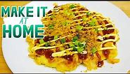 How to Make Okonomiyaki at Home | Sauce Recipe