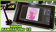 HUION Kamvas pro 12 • Unboxing, Test and Review