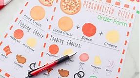 Pizza Order Form Free Printable