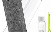Car Screen Cleaner, Touchscreen Mist Cleaner, Phone Screen Cleaner Cleaning Kit with Cloth for iPhone, iPad, Computer, Laptop, Tablets, MacBook, PC, Monitor, TV, LCD Screens, Eyeglass - Grey