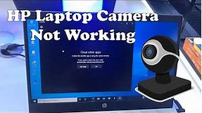 How To Fix HP Laptop Camera Not Working In Windows 10