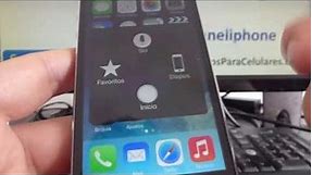 Cómo añadir boton inicio iphone en pantalla iPhone 5S 5C 5 4 iOS 7 español Channeliphone