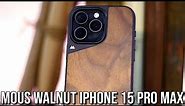 Mous Walnut iPhone 15 Pro Max Limitless 5.0 Case