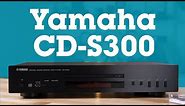 Yamaha CD-S300 single-disc CD player with USB port | Crutchfield