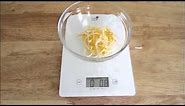 How To Use A Kitchen Food Scale