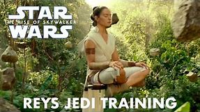 Star Wars The Rise of Skywalker Reys Jedi Training Full Scene