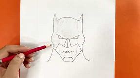"Ultimate Batman Sketch: Bringing Gotham's Dark Knight to Life!"