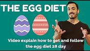 BOILED EGG DIET (37 Pounds in 28 days)
