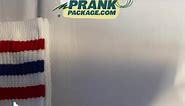 Packing a sticky sock prank packahe for Hugo 💦🧦🤣 #craft #howto #reels #fyp #reelsinstagram #funny #lmao #prank | PrankPackage.com