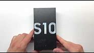 Samsung Galaxy S10 G973F/DS Prism White Unboxing 2021