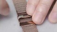 Maven Watches: Tutorial How to Adjust a Mesh / Milanese Watch Band