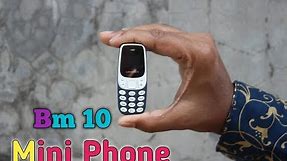 L8star Bm10 mini mobile review. Look like Nokia3310!😁😁😁😁