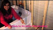 Kohler Ensemble Tub -- DIY Bathroom Install With