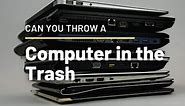How to Properly Dispose of an Old Computer