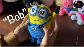 How to Crochet Minion Bob/ Amigurumi Tutorial