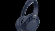 Sony WH-1000XM4 Wireless Premium Noise Canceling Over-The-Ear Headphones, Blue