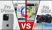 iPhone 14 Pro vs Professional DSLR - Performance Compared (Low Light)