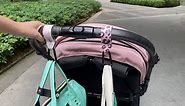 Baby Stroller Hooks for Hanging Bags, Universal Stroller Clips Stroller Accessories Hook Mommy Hook for Stroller, Diaper Bag, Shopping Bag, Purse, Backpack (Black, 2 Pack)