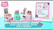 DIY Desk Decor Ideas to Make Your School Space Fun & Friendly | Hello Kitty Crafts