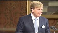 King of the Netherlands visits UK Parliament on 23 October 2018