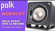 Polk Audio HTS 12 Review - Pros / Cons & Demo