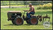 German ALL ORIGINAL! German Built Articulated Steer Tractor - 1960 Holder Garden Tractor