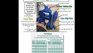 How to use the Rate Chart on your Fertilizer Lime Spreader