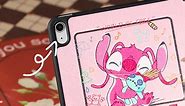 Trendy Fun for iPad Mini 5th/4th Generation Case Cute Cartoon Kawaii Cool Character Design for Girls Teens Boys Women Tri-Fold Stand Cover with Pencil Holder for Apple i Pad Mini 5/4 Cases 7.9" Duck