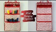 No Sew DIY Organizer | Multipurpose Wall Hanging Organizer with Pockets