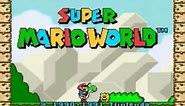 Super Mario World Title Screen, & Game Start