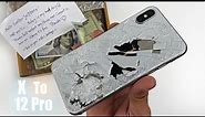 How to restore and Turn Destroyed iPhone x into an iPhone 12 pro with Awesome DIY Housing